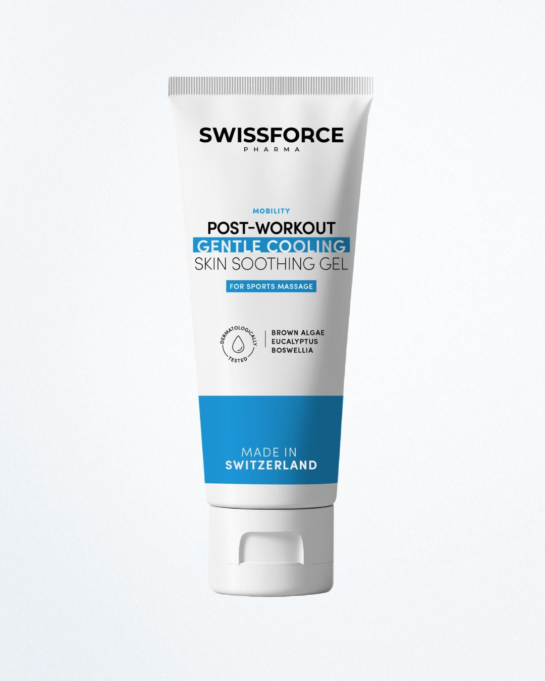 Gel apaisant pour la peau après l'entraînement