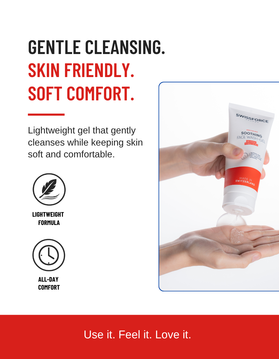 Beruhigendes Gesichtsreinigungs-Gel 200 ml