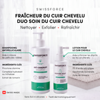 مجموعة SWISSFORCE للعناية بفروة الرأس وإعادة إنعاشها