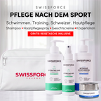 The SWISSFORCE After-Sport Reset Kit  — With a FREE Travel Bag