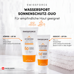 The SWISSFORCE Water Sports Sun Protection Duo