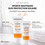 The SWISSFORCE Water Sports Sun Protection Duo