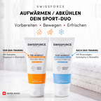 The SWISSFORCE Warm Up / Cool Down Sport Duo
