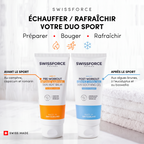 The SWISSFORCE Warm Up / Cool Down Sport Duo