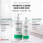 The SWISSFORCE – Hydration & Shine Hair Care Duo