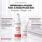 The SWISSFORCE – Refresh & Nourish Foot & Nail Care Duo