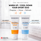 Le duo sport échauffement / récupération SWISSFORCE