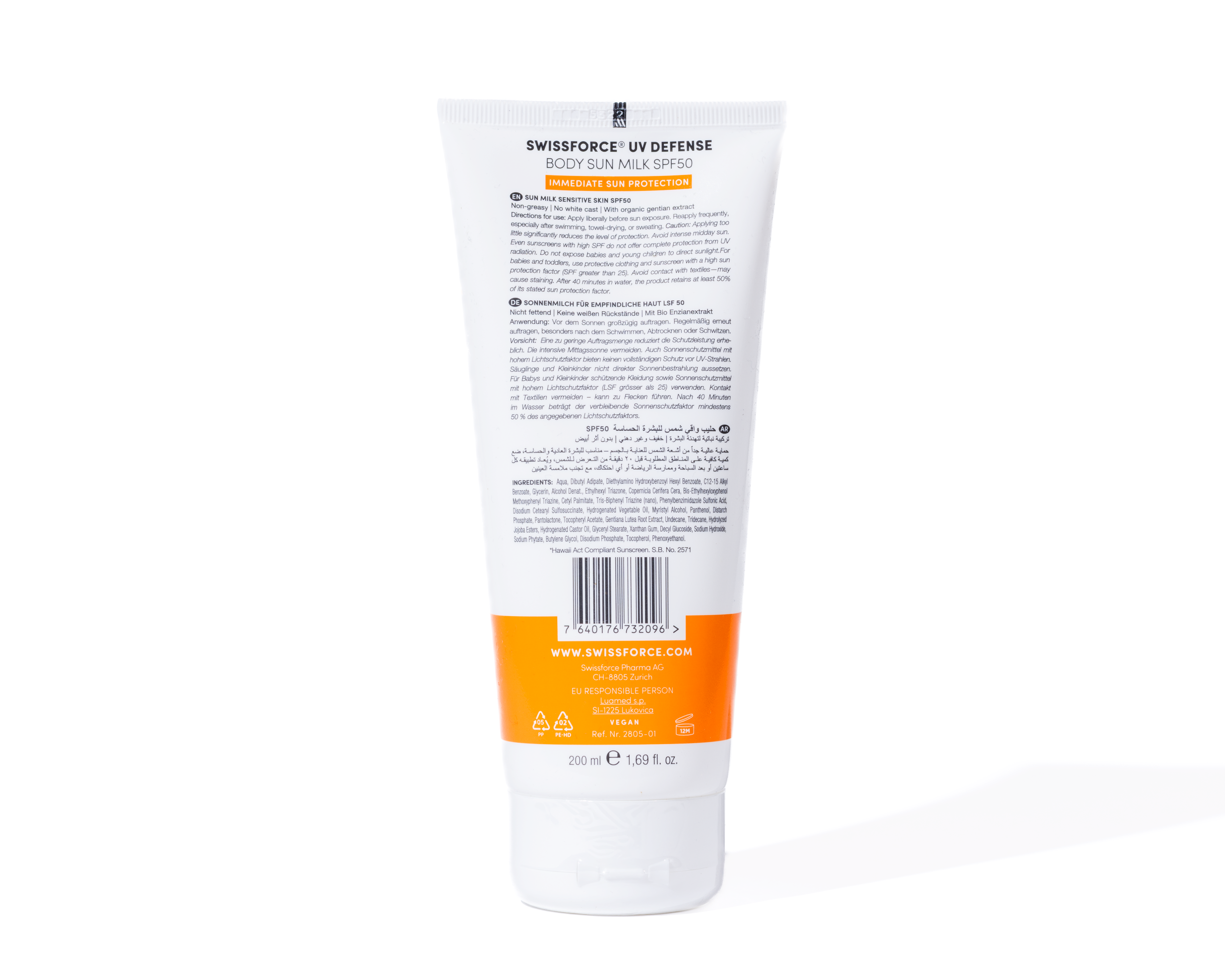 Sun Milk Body Care SPF50 200 ml