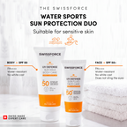 The SWISSFORCE Water Sports Sun Protection Duo